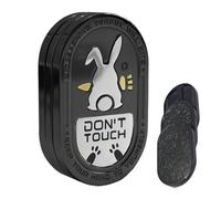 Metal Fidget Slider - Sensory Rabbit Push Slide | Calming Clicking Sound Anti-Stress Metal Portable Toy for Travel Classroom Adult Men Teens Kids Relaxation Concentration