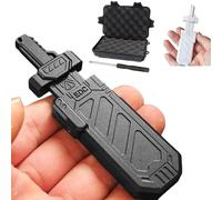 Metal Fidget Sword EDC Fidget Toys for Adults,Fidget Sliders Fidget Toys,Relief Fidget Toy with Help Relieve Stress, Anxiety and Tension Improve Concentration (Black)