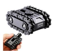 Metal Fidget Toys Adults, 4 in 1 Fidget Slider Roller Chain Combo with Tactile Feedback & Clicking Sounds Portable Office Desk Toys for Relieving Stress and Anxiety Adult Gift (Black)