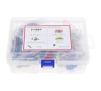 Metal film Resistor Assortment kit led Diodes Electrolytic Capacitor Ceramic set Transistor Pack DIY Electronic Components Kits PKNVKZIDK