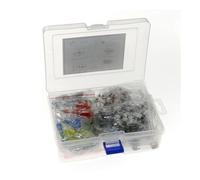 Metal film Resistor Assortment kit led Diodes Electrolytic Capacitor Ceramic set Transistor Pack DIY Electronic Components Kits CZAOINCU