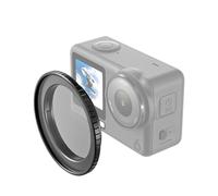 Metal Filter Mount Frame for DJI Osmo Action 6, Compatible with 49mm Lens Filters - Aluminum Alloy Protective Frame