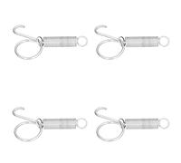 Metal Finger Spring Latch Cage Door for Pet Cages Rust- Wear- Easy to Install Use Ideal Chicken Bird and