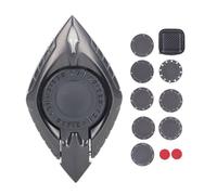 Metal Fingertip Rotating Sensory Toy Stress Relief Phone Holder Rhomboid Design Hand Exercise Anxiety Reducer ADHD Autism Focus Aid Portable Gift (Grey)