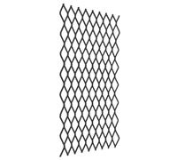Metal Fireplace Grate Retainer for Indoor Fireplace, Black | Safe Burning, Ash Retention, Efficient Burning, Resistant to Deformation, Stove Pipe Fan