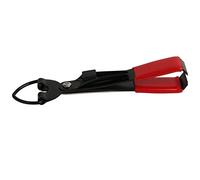 Metal Fishing Line Cutter Fly Tying Wire Clipper Nipper Quick Knot Tool Fast Tie Nail Knotter Tackle Accessory for Anglers Outdoor Fishing Enthusiasts Black 17g
