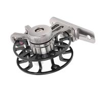 Metal Fishing Reel with Anti Slip Foldable Design for Lakes Rivers | Red Finish, Comfortable Touch Feel, No Shaking Performance, Beginner and Experienced Fisher Use