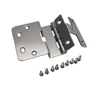 Metal Five Knuckles Hinge Adjustable Folding Door Hinges for Maximums Load Bearing and Smooth Door Operate Enduring Full Rotation Metal Institutional Hinge