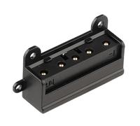 Metal Five-pin V Mount Battery Plate Adapter for Cameras and Lights with 5 Pin Connector Durability Designing Camera Power Supply