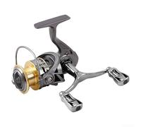 Metal Fixed Spool Reel, No-Gap Shallow Spool Anti-Backlash 1000-7000 Size, Long Cast Reel for Sea Carp Coarse Fishing Anglers(A-2000)