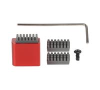 Metal Fixing Mounting Block Wiper Silicone Brush Hotbed Mounted Scrubber Set for Lab P1 Precise Printing Studio Equipment