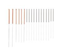 Metal Flexible Cleaning Needle for for 3D Printer Nozzle, Stainless Steel 9 Sizes 0.15-0.8mm with Ergonomic Handle, 18 PCS Set for Maintenance and Clog Removal