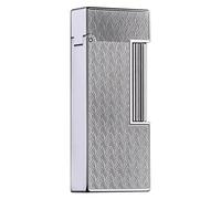Metal Flip-Top Piano Tone Lighter, Vintage Brass Design, Kerosene Soft Flame, Ideal for Business Gift Collection