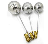 Metal Float Valve 1pc DN15/DN20/DN25 Brass Water Tank Liquid Level Metal Float Valve(DN25)