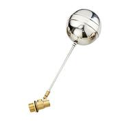 Metal Float Valve DN15 DN20 DN25 Cold and Hot Water Tank Liquid Level 1/2" 3/4" Body Brass Toilet Valve Drop Ship Quick Connect(DN20)