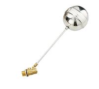 Metal Float Valve DN15 DN20 DN25 Cold and Hot Water Tank Liquid Level 1/2" 3/4" Body Brass Toilet Valve Drop Ship Quick Connect(DN25)