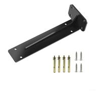 Metal Floating Shelf Bracket 150-500mm Heavy Duty Wall Mount Cold Rolled Steel Support for Kitchen Office Garage (500mm)