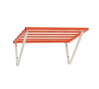 Metal Floating Wall Shelf Heavy-Duty Garage Storage Rack Tool for Shed Shop Warehouse Kitchen & Pantry nization Space-Saving Solution