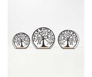 Metal Floating Wall Shelves Hanging Decorative Shelf Storage Tree of Life Design