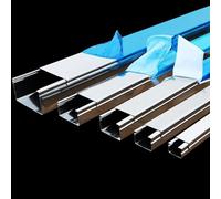 Metal Floor Cable Cover, 20 25 30 40 50 100 Mm Width Silver Decorative Invisible Trough, Stainless Steel Cable Raceway Cord Cover For Public(L 80cm x W 4cm x H 2.5cm)