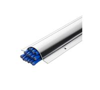 Metal Floor Cable Protector, Durable Wire Cover Channel for Safe and Neat Wall/Floor Cord Management