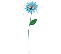 Metal Flower Garden Stakes | Rust Proof Flower Garden Stakes Decor,Outdoor Plant Pick Waterproof Flower Stake Ornaments For Lawn Yard Patio