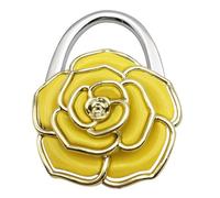 Metal Flower Shaped Purse Hook Foldable Table Holder Portable Dining Room Handbag Hanger Decor Table Portable Holder