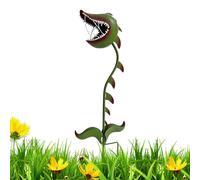 Metal Flowers for Outside - Carnivorous Plant Nepenthes Decorative,Novelty Outdoor Yard Art | for Courtyard Backyard Patio Landscape Flower Beds Planters Park Porch