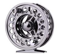 Metal Fly Reel Fly Fishing Reel 2+1 BB High Strength Aluminum Body Wheel Gear Tackle Max Drag 11kg(Gold)