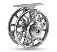 Metal Fly Reel Fly Fishing Reel Ultralight Aluminum CNC Machine Cut Large Portable Hand-Changed Tackle