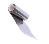 metal Foil Sheet - 14cm Wide, 1M Long, Low Temperature Performance, Excellent Processing for Research & Experiment(Thick0.01mm)