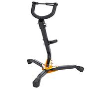 Metal Foldable Adjustable Saxophone Tripod Stand Anti Wear-Resistant Sturdy Lightweight for Alto Tenor Sax Players