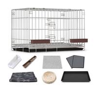 Metal Foldable Chicken Coop | Plant , Enclosure, Feeding Chickens, For Rural Residents