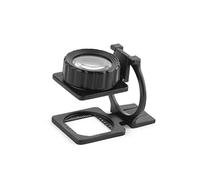 Metal Foldable Magnifier 20X Linen Tester Loupe Cloth Thread Counter Due to The Difference Between Different Monitors
