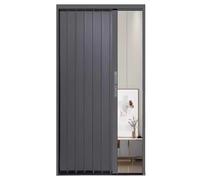 Metal Folding Door Lock with Key - Stylish Concertina Design for Interior Privacy, Room Divider & Closet - Secure Locking Mechanism for Enhanced Home ty