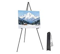 Metal Folding Easel Painting Stand Compacts Design and Light Weight Build Ideal for Traveling Artists and Exhibitions Multipurpose Art Art Stand Painting