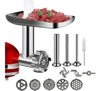 Metal Food Grinder Attachment For Kitchenaid Stand Mixer,meat Grinder Accessories Includes Sausage