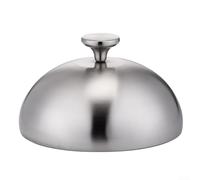 Metal Food Serving Tent Dome Lid - Rust for proof Steel Screen Cover for Dishes - Keeps Pests Away During Parties - Indoor Kitchen Outdoor Dining - 26x26cm Size(30CM)
