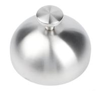 Metal Food Serving Tent Dome Lid - Rust for proof Steel Screen Cover for Dishes - Keeps Pests Away During Parties - Indoor Kitchen Outdoor Dining - 26x26cm Size(14CM)