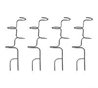 Metal For Climbing Plant Stake For Indoor And For Garden Use, Providing Strong Support For Potted Plants To Enhance Growth And Prevent Stem Breakage(black)