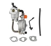 Metal for lpg Carburetor 42mm Mount Dual Fuel 168F Engine Metal | Switch between petrol and gas, fits 2-3KW units, 168F/170F engines, for durable metal build, easy install