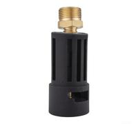 Metal for m22 to for karcher Adapter High Pressure Washer Quick Connect Fitting Hose Connector for Garden Cleaning Black