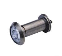 Metal Frame 180 Degree Door Peephole Viewer with Wide Angle Eye Sight, Adjustable for Different Door Thicknesses (Green bronze)