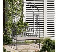 Metal Frame Bench W/Arch