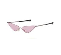 Metal Frame Cat Eye Sunglasses For Women Vintage Classics Eye Wear Shades For Female (C3,One Size)
