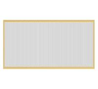 Metal Frame Countertop Partition Screen Panels, Iron Translucent Room Divider, Multiple for Home or Office Use