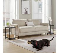 Metal Frame Duo, Two-Tier Side Tables For Living Space, Misty Grey And Classic Black
