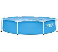 Intex Swimming Pool Metal Frame Above Ground Framed Pond Garden Round Outdoor