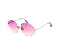 Metal Frame Rectangular Sunglasses Grey - female - Victoria Beckham - Sunglasses - Yellow - ONE SIZE - Accessories ONE SIZE