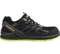 Metal-Free Safety Shoes Blackbat Size 39 Black And Green GOODYEAR
